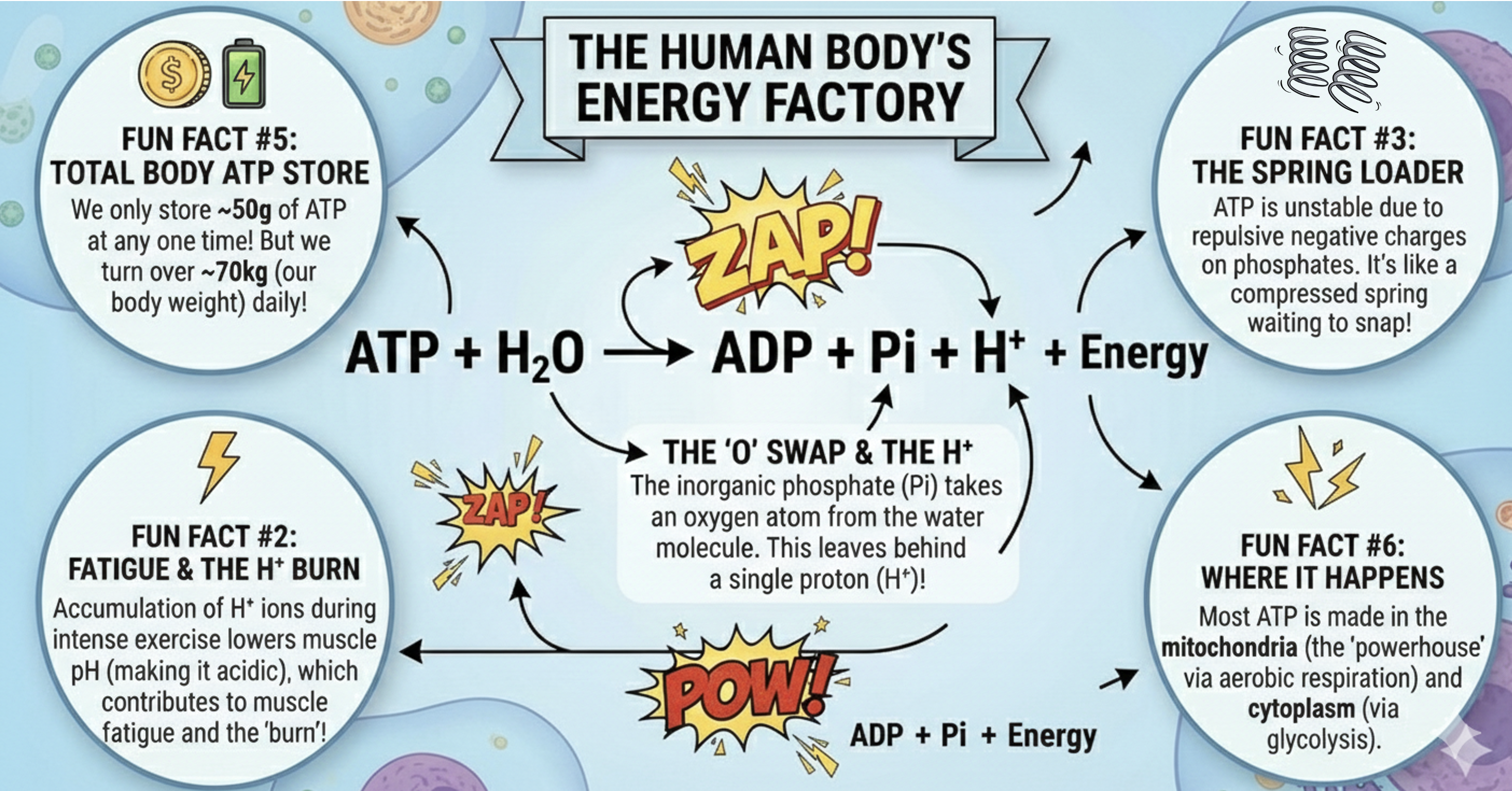 ATP Reaction - Energy Release
