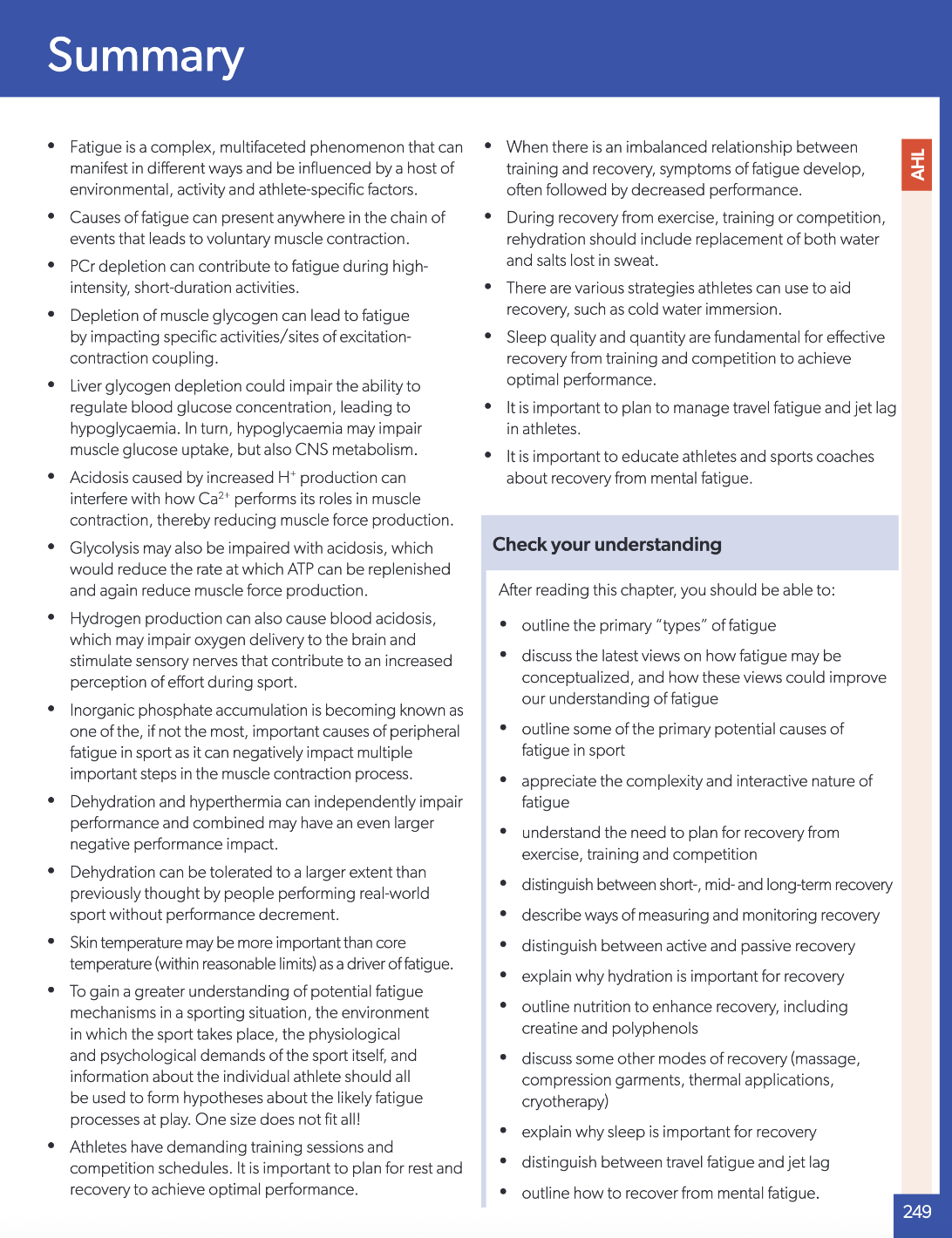 Summary Page A.3.3